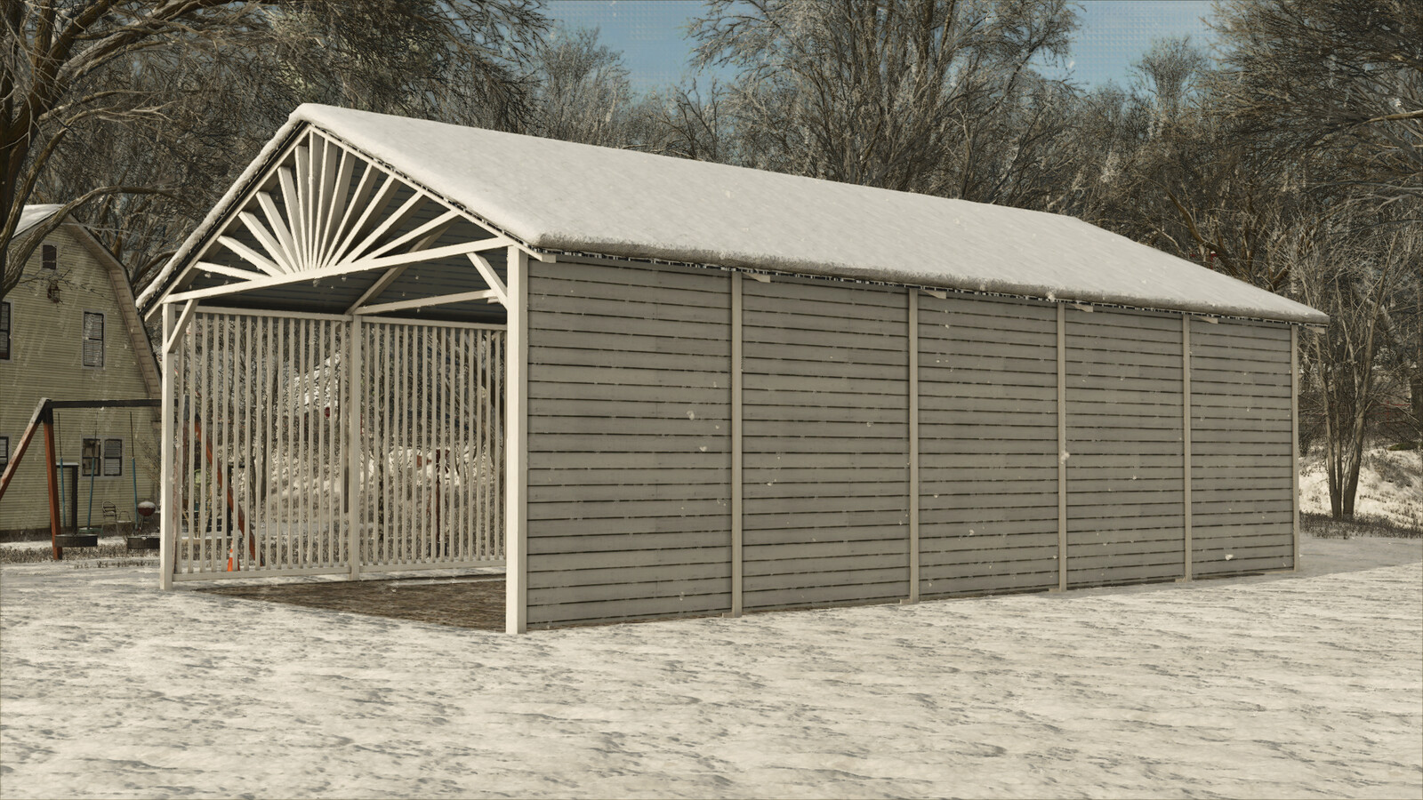 Modern Wooden Shed