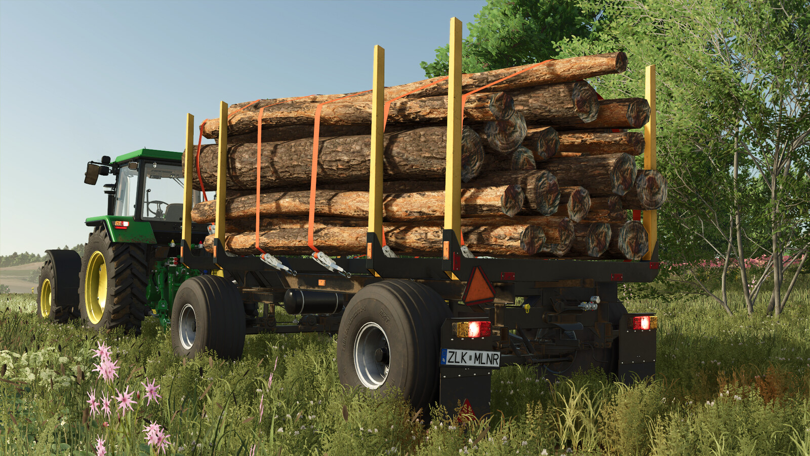 HW80 Wood Trailer