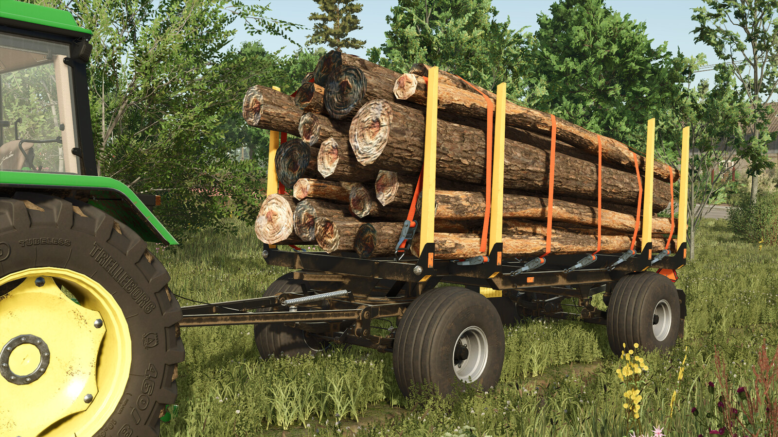 HW80 Wood Trailer