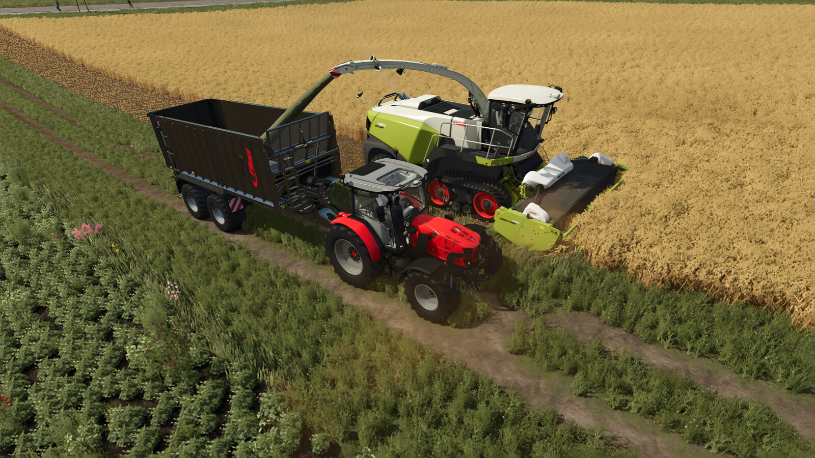 Forage Harvesters With Pipe Control