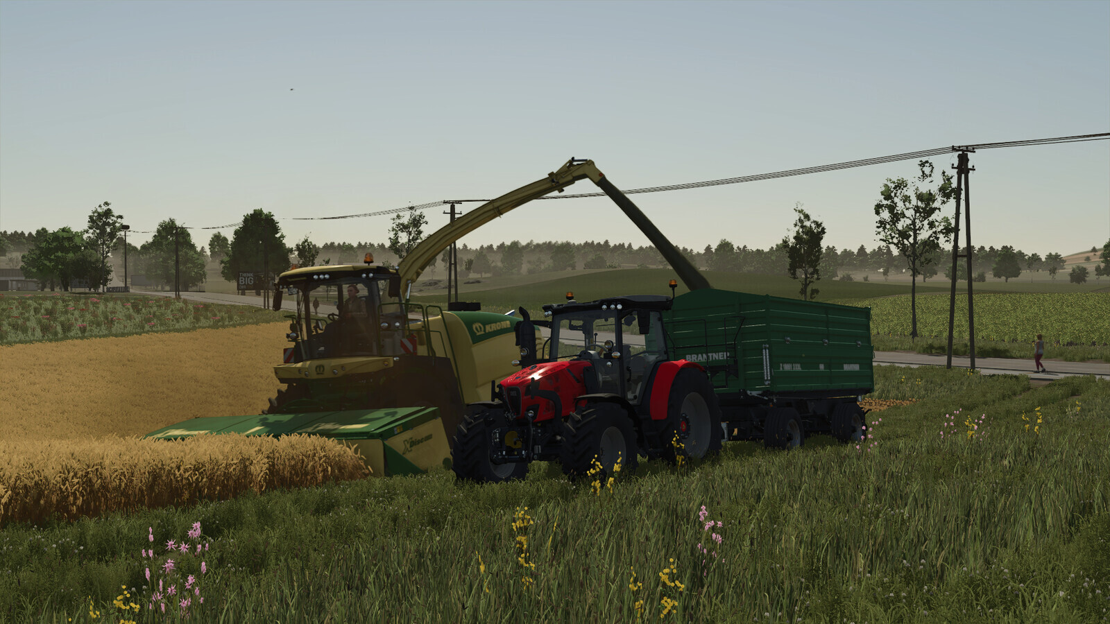 Forage Harvesters With Pipe Control