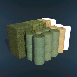 Buyable Large Stack Of Bales