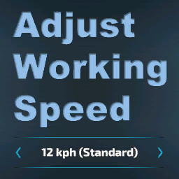 Adjust Working Speed