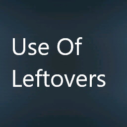 Use Of Leftovers