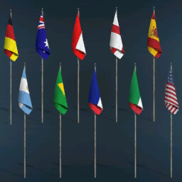 Nations Flags