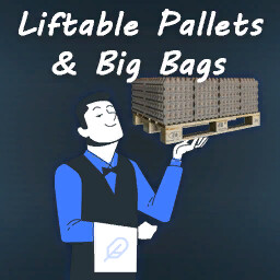 Liftable Pallets And Big Bags