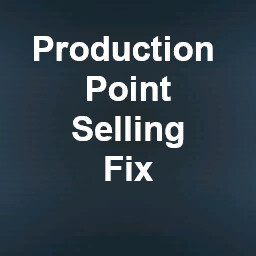 Production Point Selling Fix