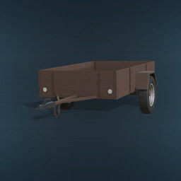 Wooden Car Trailer