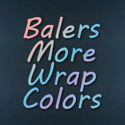 Balers With More Wrap Colors