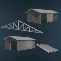 Sheds And Roof Support Pack (Prefab*)