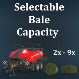 Selectable Bale Capacity Pack