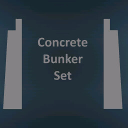 Concrete Bunker Set U