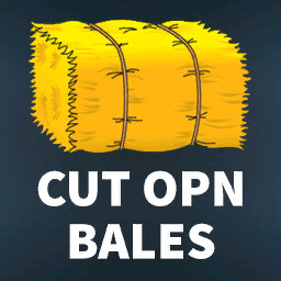 Cut Open Bales