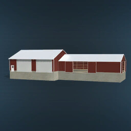 58x50 Shop With Attached 70x38 Cold Storage