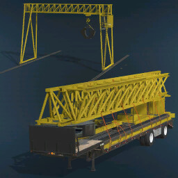 Wood Crane