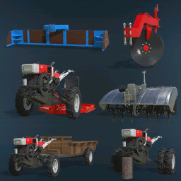 Pack Micro Tractors And Implements