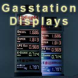 Digital Gasstation Displays