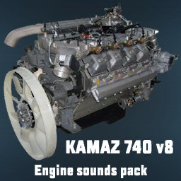 Kamaz-740 V8 Engine Sounds Pack (Prefab*)