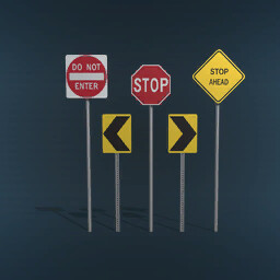 US Road Signs Pack