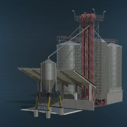 Placeable KS67 Grain Silo