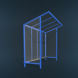 Glass Bus Stop Prefab (Prefab*)