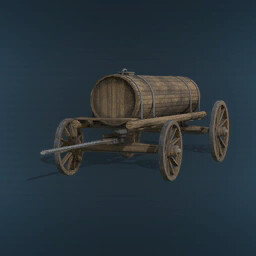 Wood Barrel