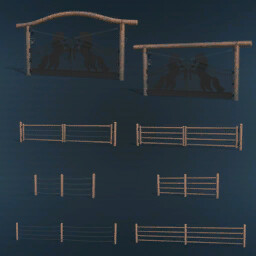 Ranch Gates And Fences Packs