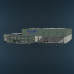 Large Logistic Warehouse