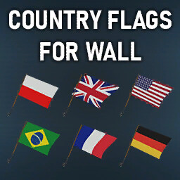 Country Flags For Wall