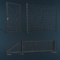 Double Rod Mat Fence Pack