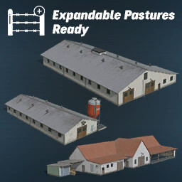 Lizard Animal Barns - Expandable Pastures Ready