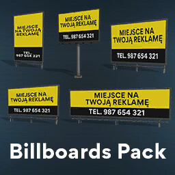 Placeable Billboards Pack