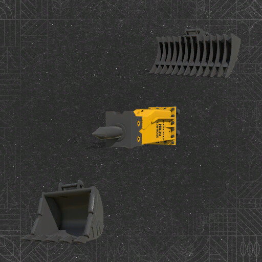 Excavator Tool Pack