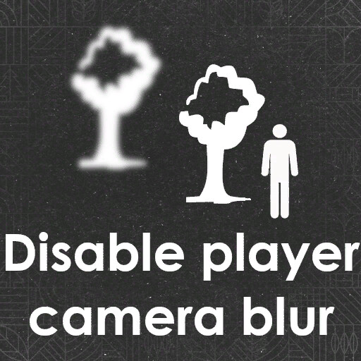 Disable Player Camera Blur